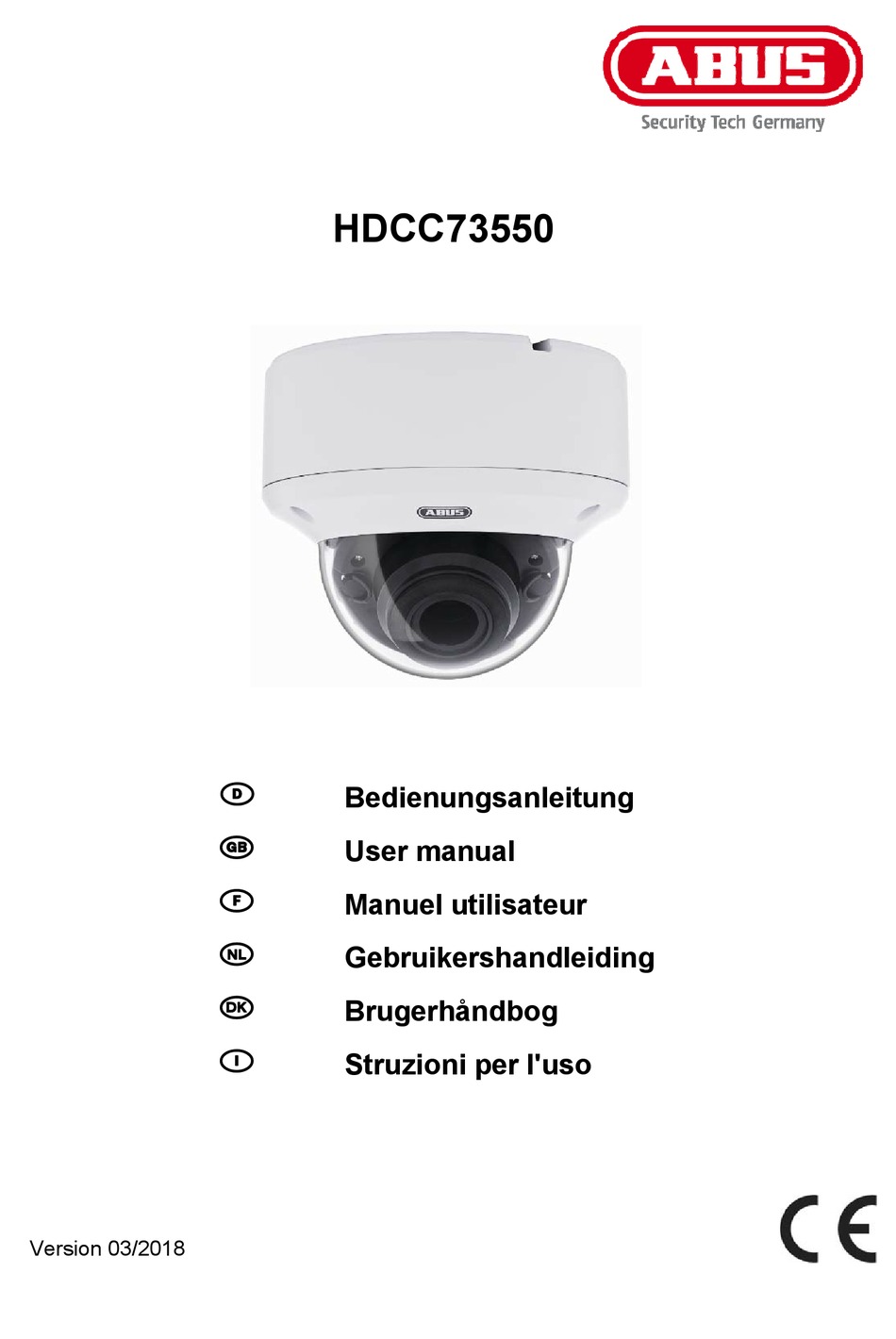 ABUS HDCC73550 SECURITY CAMERA USER MANUAL ManualsLib