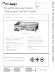 U.S. Range Thermostat Control Griddle RGTSA-2424-1 Specification Sheet