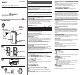 Sony Walkman SRF-S84 Operating Instructions