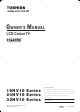 Toshiba 19HV10 Series Owner's Manual