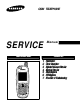 Samsung SGH X600 Service Manual