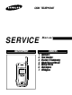 Samsung SGH-V100 Service Manual