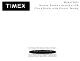 Timex T621 Operation Manual