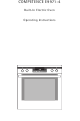 AEG-ELECTROLUX COMPETENCE E9971-4 Operating Instructions Manual