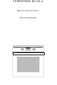 AEG Electrolux COMPETENCE B3150-4 User Information
