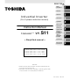 Toshiba Vf S Instruction Manual