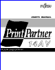 Fujitsu Print partner 14 AV User Manual