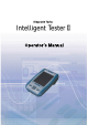 Denso Intelligent Tester II Operator's Manual