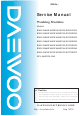 Daewoo DWD-F1242 Service Manual