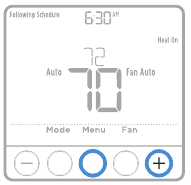 Honeywell - T6 Pro - Installer setup Step 1 Installer setup Step 1