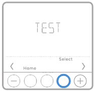 Honeywell - T6 Pro - Installer system test Step 2 Installer system test Step 2