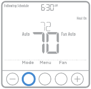Honeywell - T6 Pro - System operation settings System operation settings