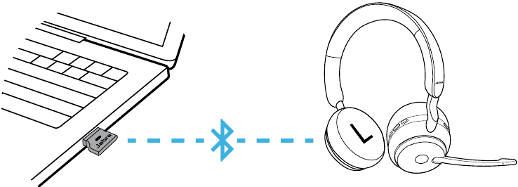 Jabra - Evolve2 65 - Connect to computer Connect to computer