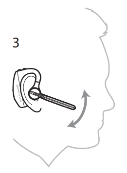 Plantronics - Poly Voyager 5200 Series - Fit Step 3 Fit Step 3
