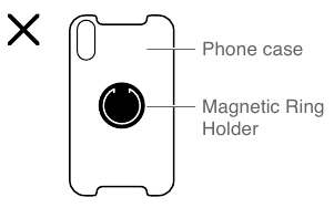 dji - OM 4 - Using the Magnetic Ring Holder Step 2 Using the Magnetic Ring Holder Step 2
