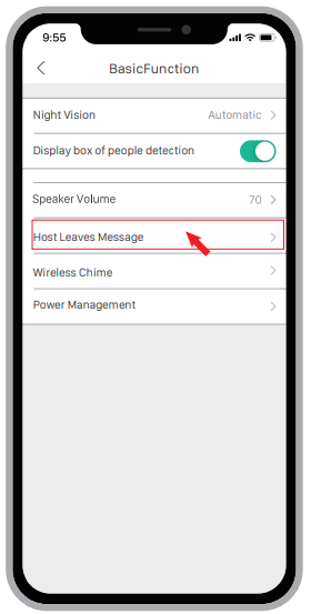 Meco - Smart Home Video Doorbell - Leave A Voice Message Step 2 Leave A Voice Message Step 2