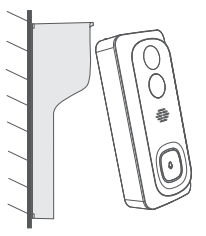 Meco - Smart Home Video Doorbell - Mount your doorbell Step 5 Mount your doorbell Step 5