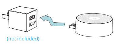 Meco - Smart Home Video Doorbell - Powered by DC5V adapter (phone charger) Powered by DC5V adapter (phone charger)