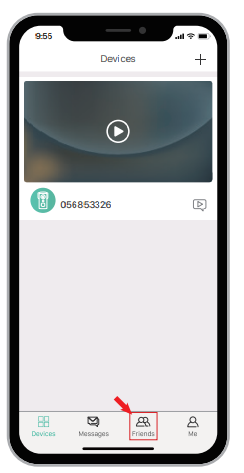 Meco - Smart Home Video Doorbell - Share Device Step 1 Share Device Step 1