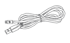 Meco - Smart Home Video Doorbell - USB Cable USB Cable