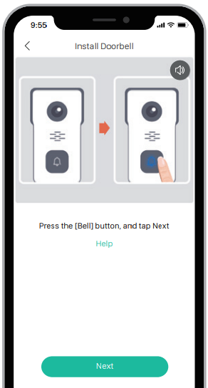Meco - Smart Home Video Doorbell - Wi-Fi Set Up Step 5 Wi-Fi Set Up Step 5