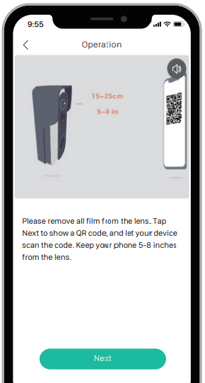 Meco - Smart Home Video Doorbell - Wi-Fi Set Up Step 7 Wi-Fi Set Up Step 7