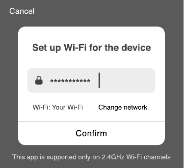 Merkury Innovations - SMART WI-FI CAMERA - Add device: QR Code Mode Step 2 Add device: QR Code Mode Step 2