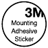 Merkury Innovations - SMART WI-FI CAMERA - Mounting Adhesive Mounting Adhesive