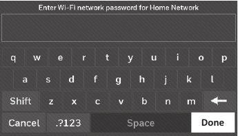 Honeywell - RTH9585WF1004 - Connecting to your Wi-Fi network Step 3 Connecting to your Wi-Fi network Step 3