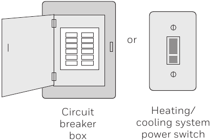 Honeywell - RTH9585WF1004 - Installing your thermostat Step 1 Installing your thermostat Step 1