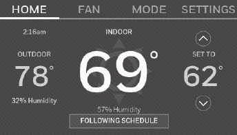 Honeywell - RTH9585WF1004 - Smart Response Technology Smart Response Technology
