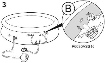 Bestway Pool Pump E Manual Diagram With Parts Manualslib