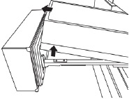 Whirlpool - WRX735SDHZ - Adjust the Drawer Fronts Up/Down Step 1 Adjust the Drawer Fronts Up/Down Step 1