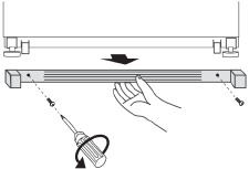 Whirlpool - WRX735SDHZ - BASE GRILLE Style 2 BASE GRILLE Style 2