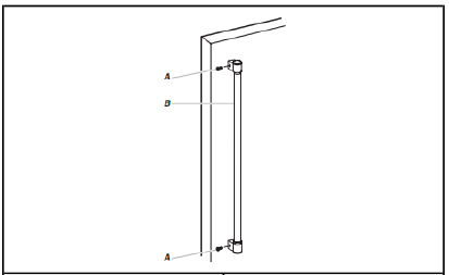 Whirlpool - WRX735SDHZ - Refrigerator Door Handle Style 3 Refrigerator Door Handle Style 3