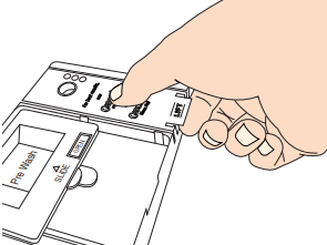 Add rinse aid Step 1