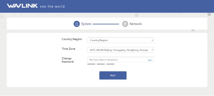 Wavlink - AERIAL D4X - Configuration Step 2 Configuration Step 2