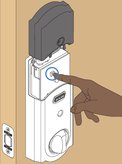 Schlage - Connect Smart Deadbolt - Installation Step 12 Installation Step 12