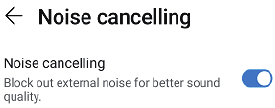 Huawei - FreeBuds 3 - ANC Settings Step 2 ANC Settings Step 2