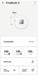 Huawei - FreeBuds 3 - Software Update Step 1 Software Update Step 1