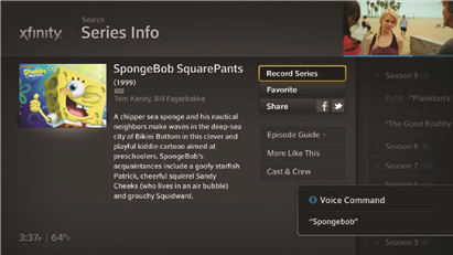 Xfinity - XR11 - FEEDBACK ON YOUR TV Step 2 FEEDBACK ON YOUR TV Step 2