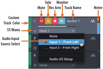 PRESONUS - Quantum 2626 - Track anatomy Track anatomy