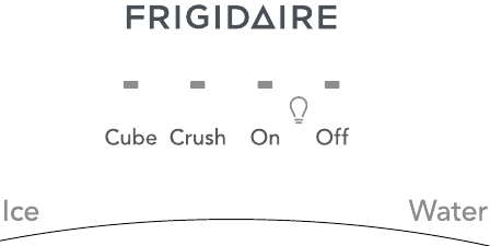 Frigidaire - FFSS2615TS - AUTOMATIC ICE & WATER DISPENSER Step 2 AUTOMATIC ICE & WATER DISPENSER Step 2