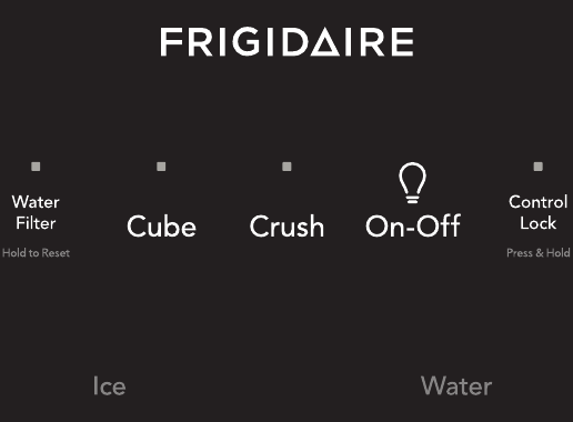 Frigidaire - FFSS2615TS - AUTOMATIC ICE & WATER DISPENSER Step 1 AUTOMATIC ICE & WATER DISPENSER Step 1
