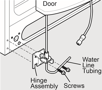 Frigidaire - FFSS2615TS - Non-Adjusting Hinge (some models) Non-Adjusting Hinge (some models)