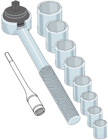 Frigidaire - FFSS2615TS - Socket Wrench Set Socket Wrench Set
