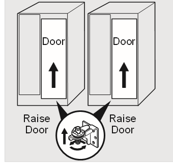 Frigidaire - FFSS2615TS - To level the doors using the adjustable lower hinge Step 1 To level the doors using the adjustable lower hinge Step 1