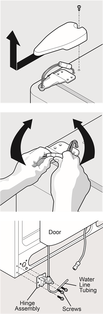 Frigidaire - FFSS2615TS - To Remove Freezer Door To Remove Freezer Door