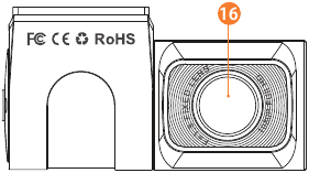 Vantrue - OnDash N4 - Camera Overview Step 6 Camera Overview Step 6