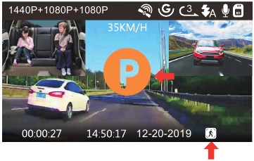 Vantrue - OnDash N4 - Collision Detection + Motion Detection Triggered Step 2 Collision Detection + Motion Detection Triggered Step 2